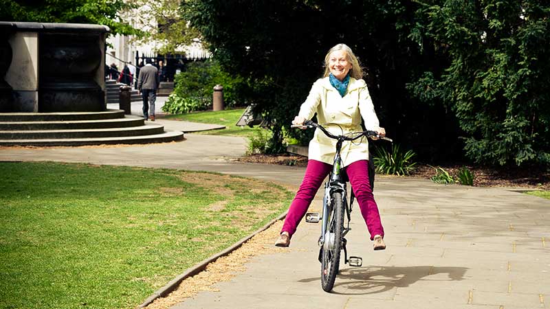 Creating age-friendly cities for cycling